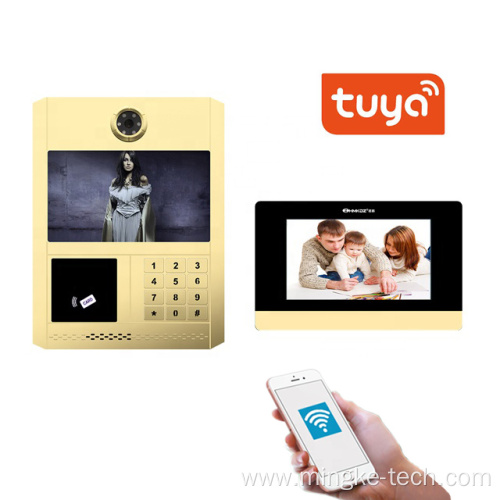 Morden Style Design Apartment Intercom System Video Doorbell